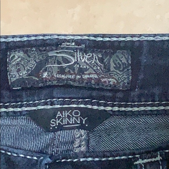 Silver Jeans Alko Skinny Size W26/L31 - Picture 3 of 8